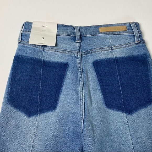 NWT CELLO Deconstructed Denim Cut Off Shorts Women's Size Small - Picture 15 of 16